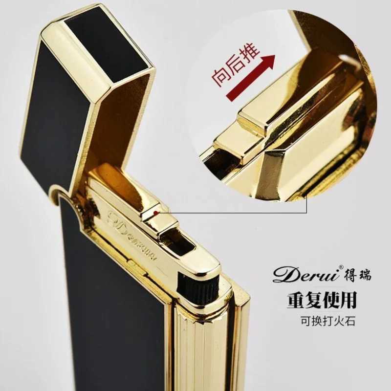 Rectangar Cpact Deli Side Pley Iatable Lighter tra-Thin Grinding Wheel Mens Gift Various Selection H251206