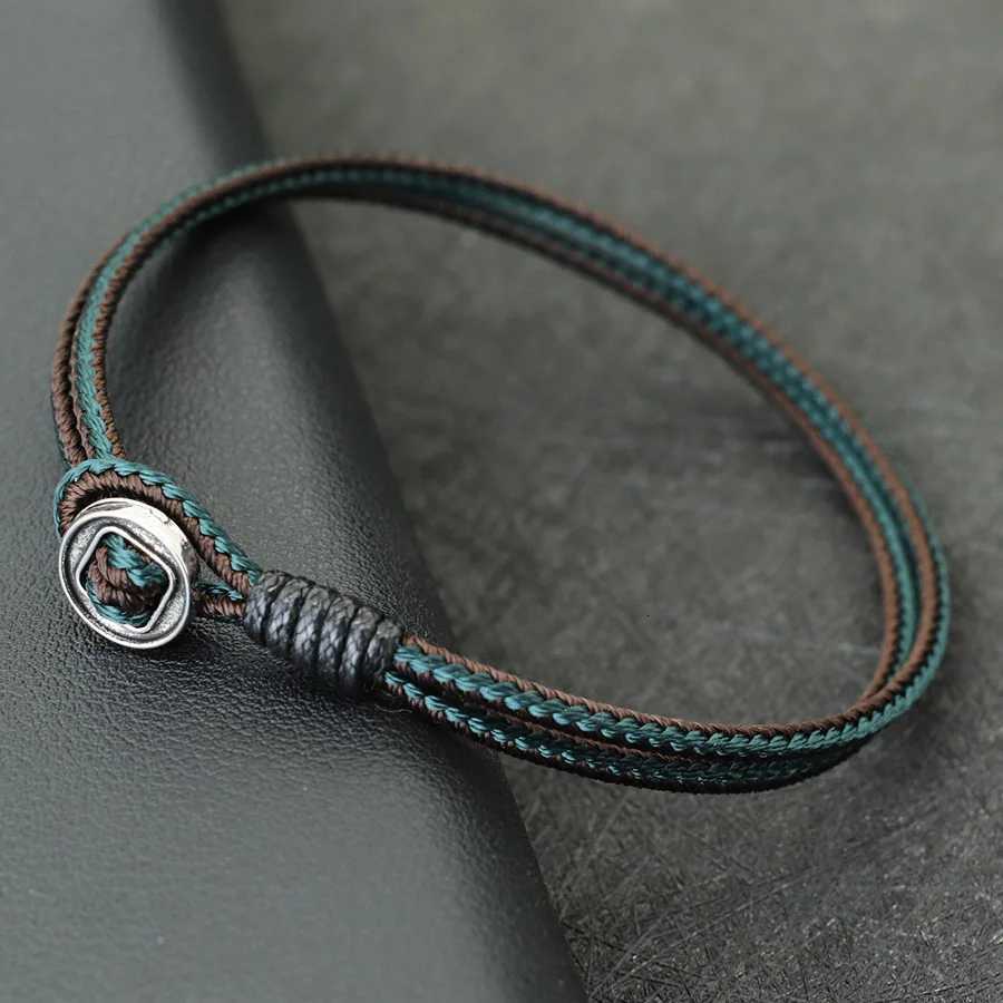 Grade A Weaven String Bracelet For Men 3mm Thin Rope Outdoor Sports Casual Braslet Perfect Gift For Him Accesorios Hombre Joias W251206