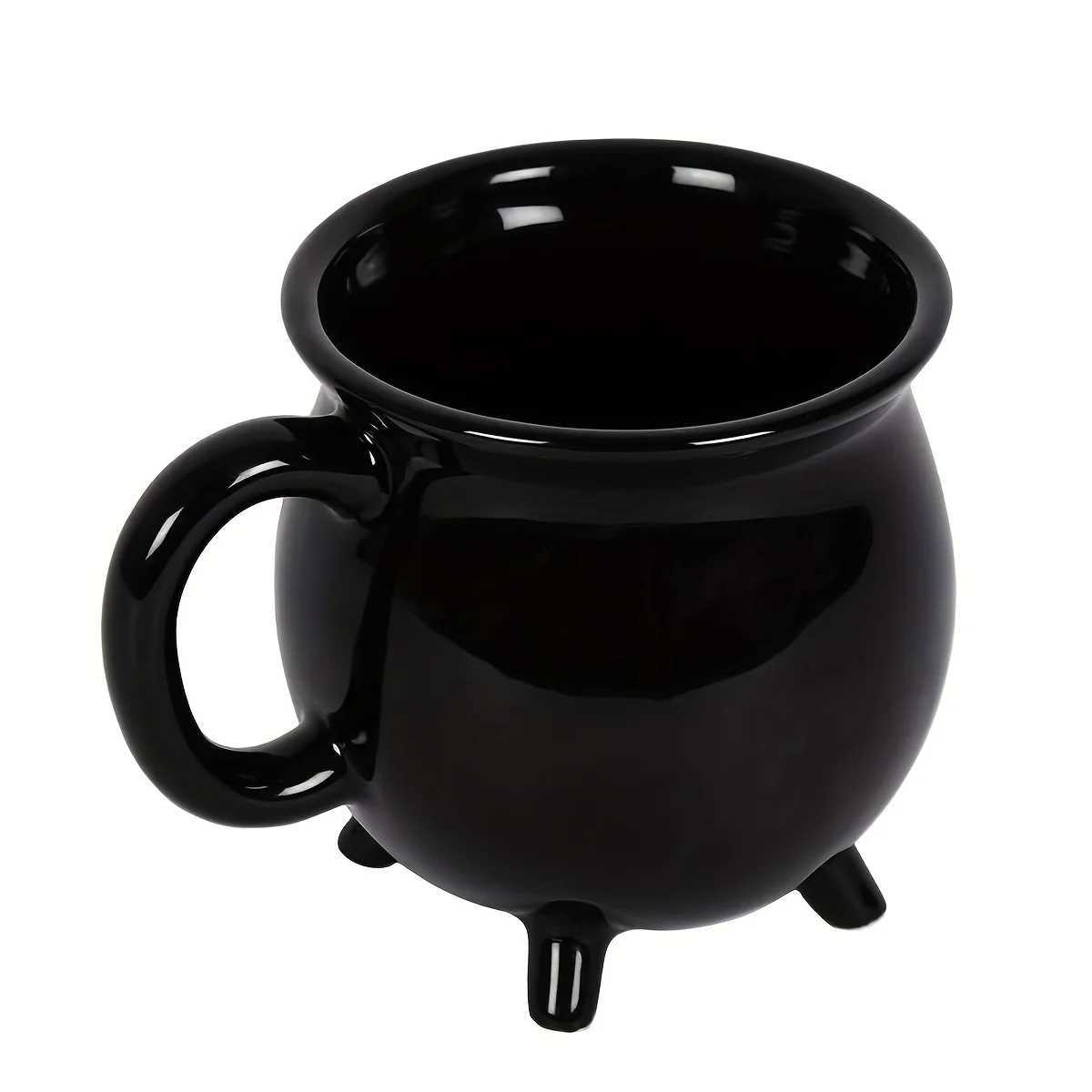 1pc Witch Brew Coffee Mug350ml/ 118oz Ceramic Coffee Cup Water CupsSummer Winter DrinkwareBirthday GiftsHalloween Gift M251206 - view 6