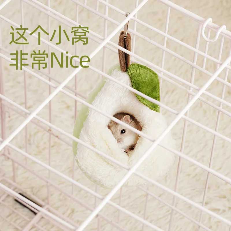 Hamster Hammock Soft Bed Small Pet House Hamster Hanging House Cage Nest for Guinea Pig Rat Chinchilla M251206