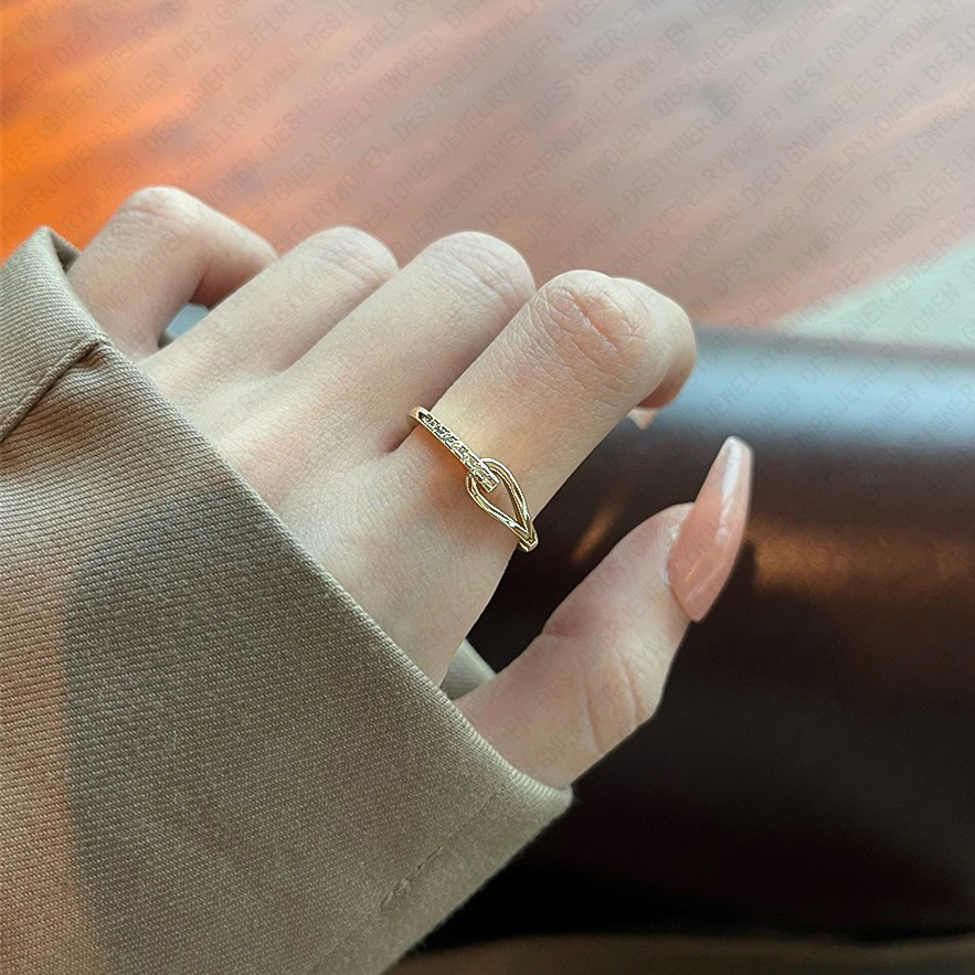 Ring Designer Ring for Women Diamond Ring Geometric Shape Rings Luxury Jewlery Designer for Women Elegant Timeless Statement Exquisite Gift Premium Ex