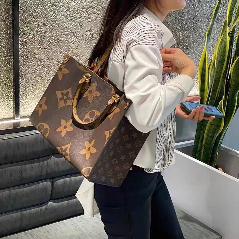 Women's handbag 2025 new vintage leather shopping bag tote women's bag large capacity single shoulder handbag ddmytues