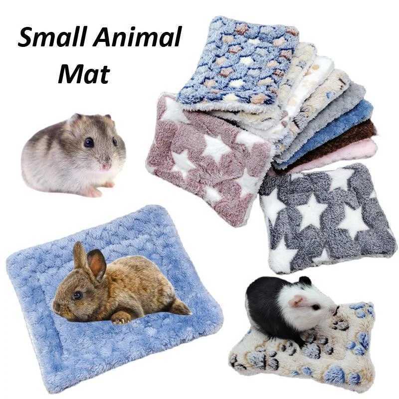 Guinea Pig Hamster Warm Mats Bed Hamster Sleep Pad Squirrel Hedgehog Soft Cushion Rabbit Chinchilla Bed Mat House Nest M251206