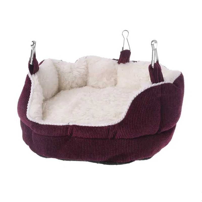 Cute Hamster Cage Bed Warm Soft Hanging Put Hammock Small Pet Hanging Sofa Bed for rat Ferret Pig Squirrel M251206