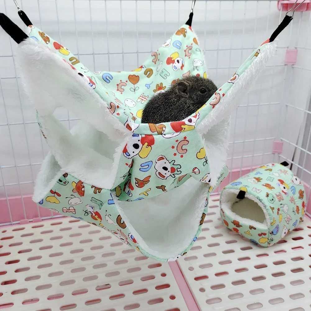 Winter Warm Cotton Nest For Bird Cage Parrot Budgie Hammock Cage Hut Tent Bed Hanging Cave For Parrot Hamster Rabbit Guinea Pig M251206