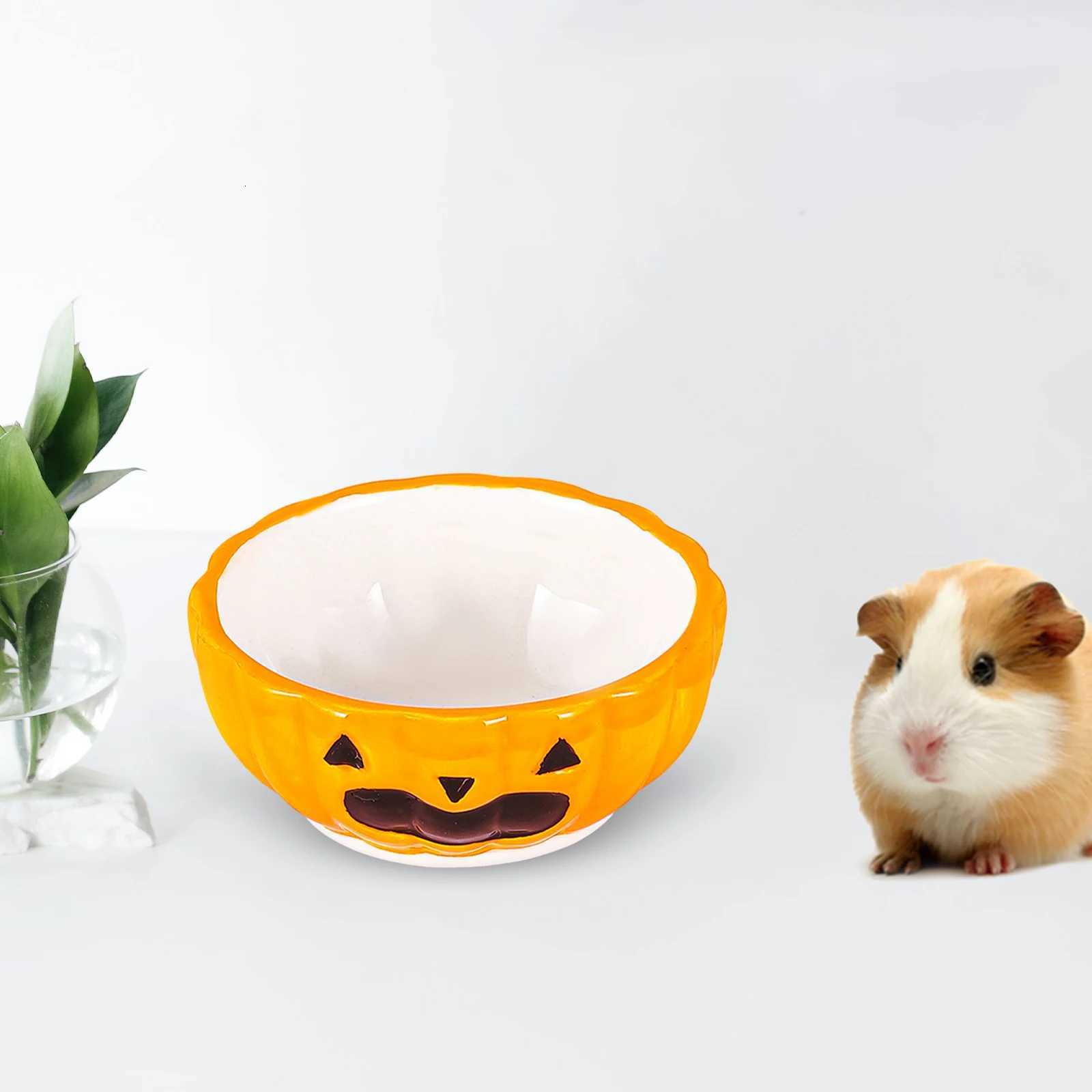 Ceramic Gerbil Chinchilla Rat Accessories Cute Landscaping Habitats Decor for Dwarf Hamster Gerbils Small Animals Rats Mouse M251206