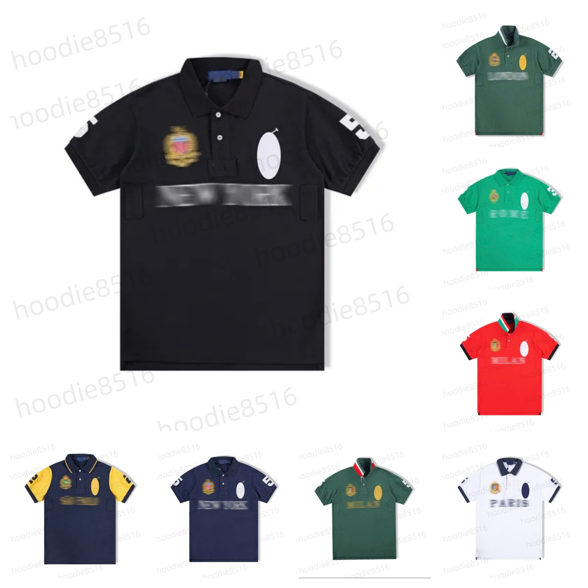 Polo shirt mens designer Classic Fit polo shirts embroidery mens t shirt High quality summer Cotton Breathable shirts Fashion Casual Letter Oversized short sleeve