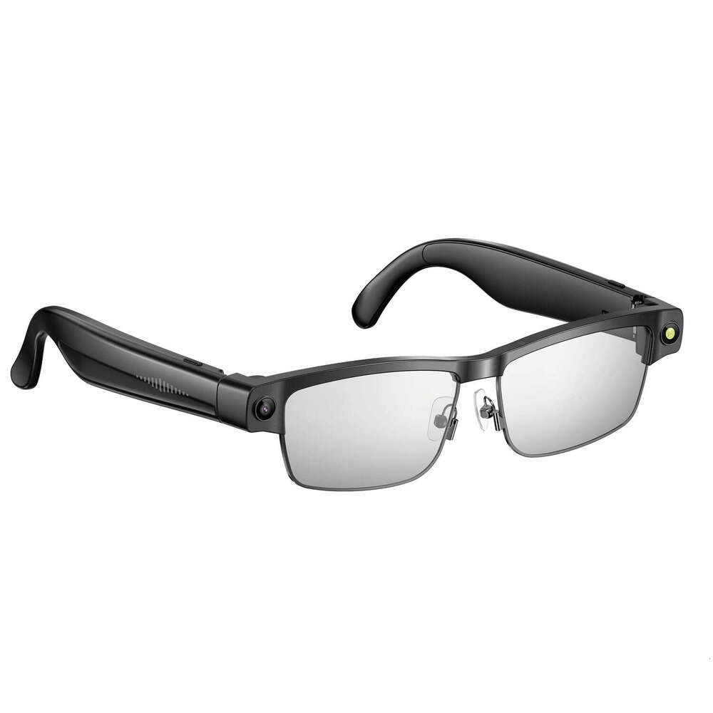 Famous Brand Famous Brand AI Smart Glasses With Color Changing Metal Frame Bluetooth Music Playback Million Pixel Photo And Video