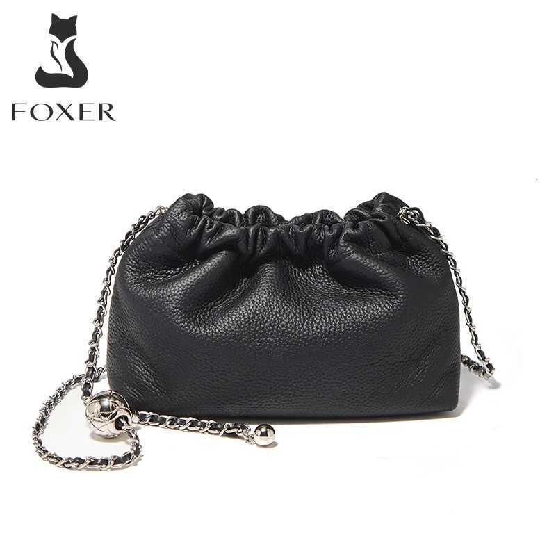 FOXER 2025 New Autumn Winter Chic Small Crossbody Bag for Women Genuine Leather Fashion Mini Female Shoulder Chain Phone PurseT251206