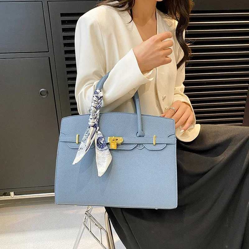 Famous Designer Leather Tote Bag For Women - Classic Elegant Messenger Handbag Popular Ladies Luxury Brand ItemT251205