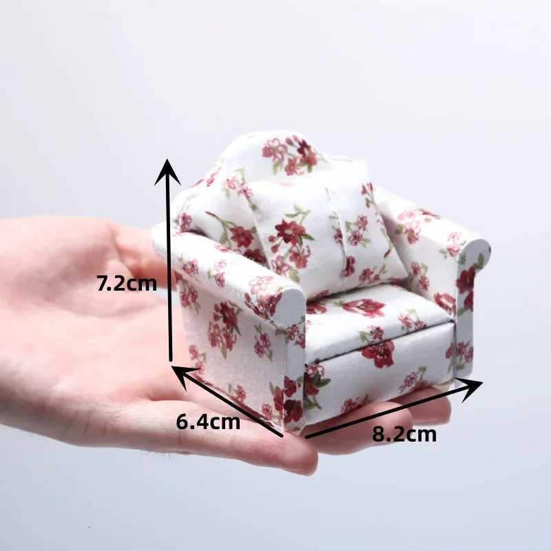 1PCS Pig Sofa Bed Floral Print Sofa Guinea Small Animal Cage Mini Sofa Hamster Rat Sleeping Bed Hamster House Sofa Hedgehog M251206