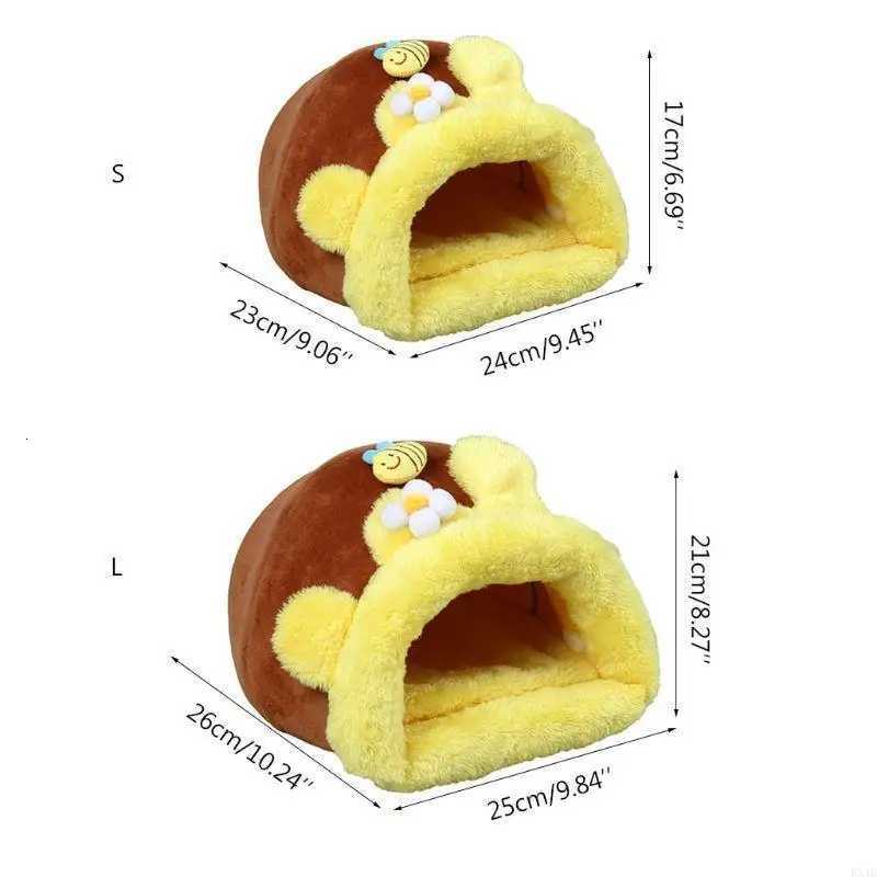 KX4B Warm Small Pet Animals Bed Dutch Pig Hamster Nest Hedgehog Chinchilla M251206