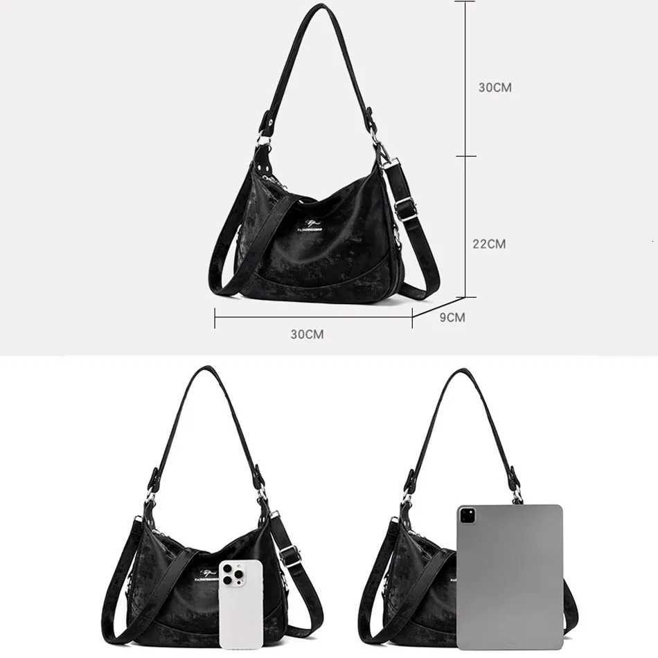 Genuine 3 Layers Luxury Designer Purses and Handbags Women Bag High Quality Leather Shoulder Sac Bags for Women 2024Sac A MainT251205