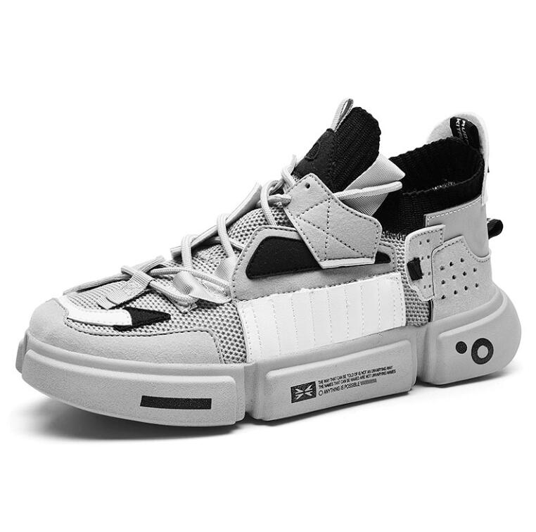 Men's shoes Kids big size Wu Dao autumn new breathable super hot couple shoes men's Korean version trendy color blocking personality interne