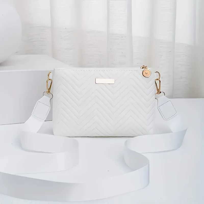 Minimalist Mini Fashionable Quilted Crossbody Bag Wallet Trendy PU Shoulder Bag WOMENS Casual Handbag and Mobile Phone WalletT251206