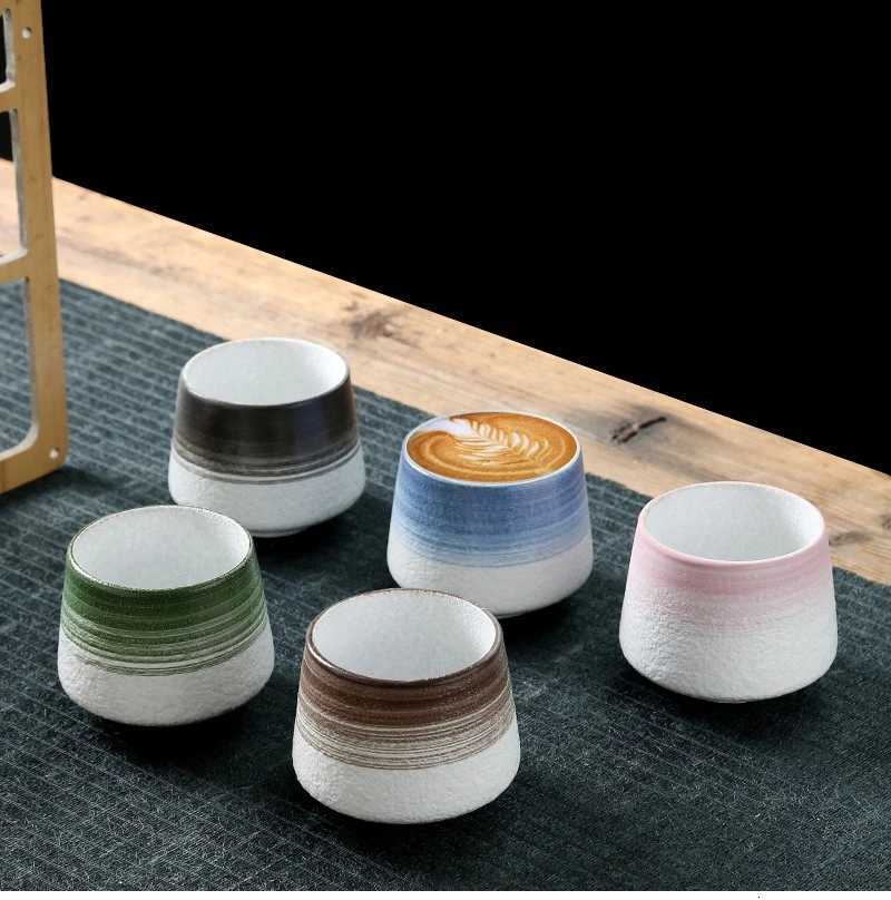 Laysda Vintage Coffee Mug 200ml ceramics Tea cup Japanese-style cafes Drinkware Stoneware Espresso for Restaurants Hotels M251206 - view 6
