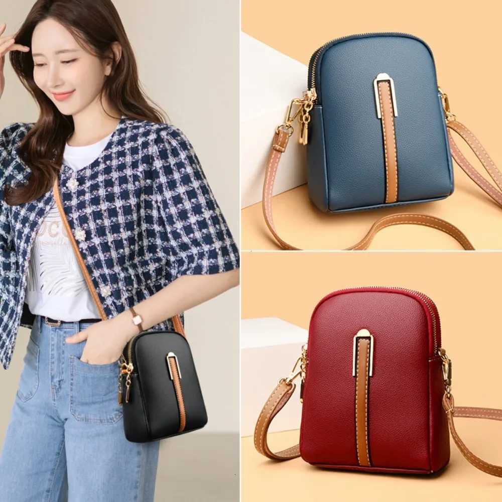 High Quality 2025 Ladies Genuine Leather Luxury Handbags Women Bag Designer Female Crossbody Shoulder Bags Cowhide Messenger SacT251206