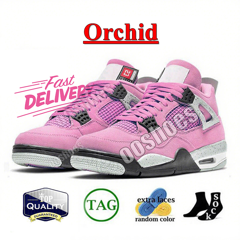 With Box Designer 4s Basketball Shoes jump mans 4 for Mens Trainers Cool Grey cement Fire Red Black Cat metallic Yellow Thunder Platform Sports Sneake