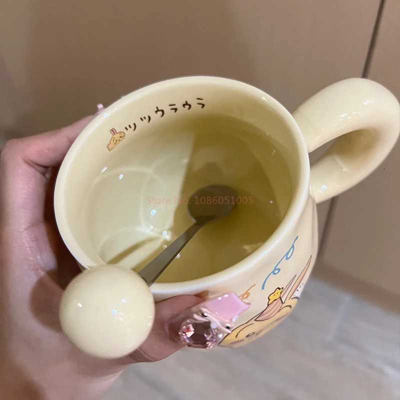 Kawaii Chiikawa Tea Cup Usagi Anime Cute Girl High Beauty Water Cup With Lid Gift Box Best Friend Birthday Gift M251206 - view 7