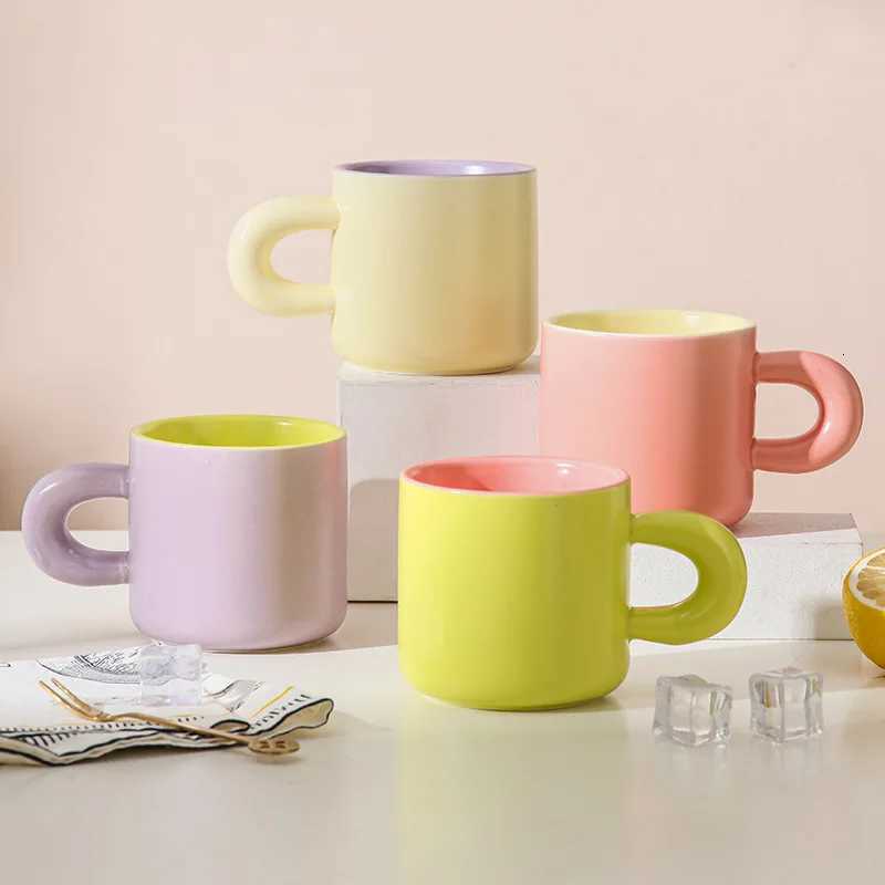 KPop Demon Hunters Rumi Childrens Breakfast Cup Anime Character Ceramic Office Coffee Cup Large Capacity Milk Couple Cup Gifts M251206 - view 4
