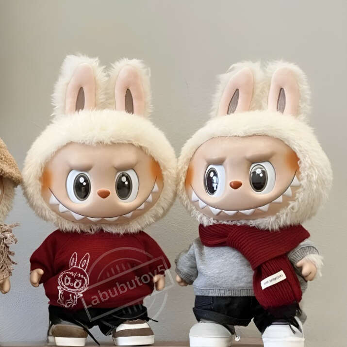 Original Quality Big Labubu 38Cm Doll The Monsters Walk By Fortune Best Of Luck Vinyl Plush Toy Gift For Festival