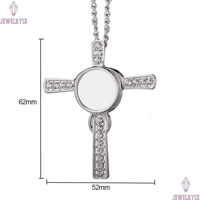 Thermal Transter Sublimation Blanks Necklaces Heart Wing Cross Pendants Designer Jewelry DIY Silver Plated Christmas Valentines Day For Women Choker N