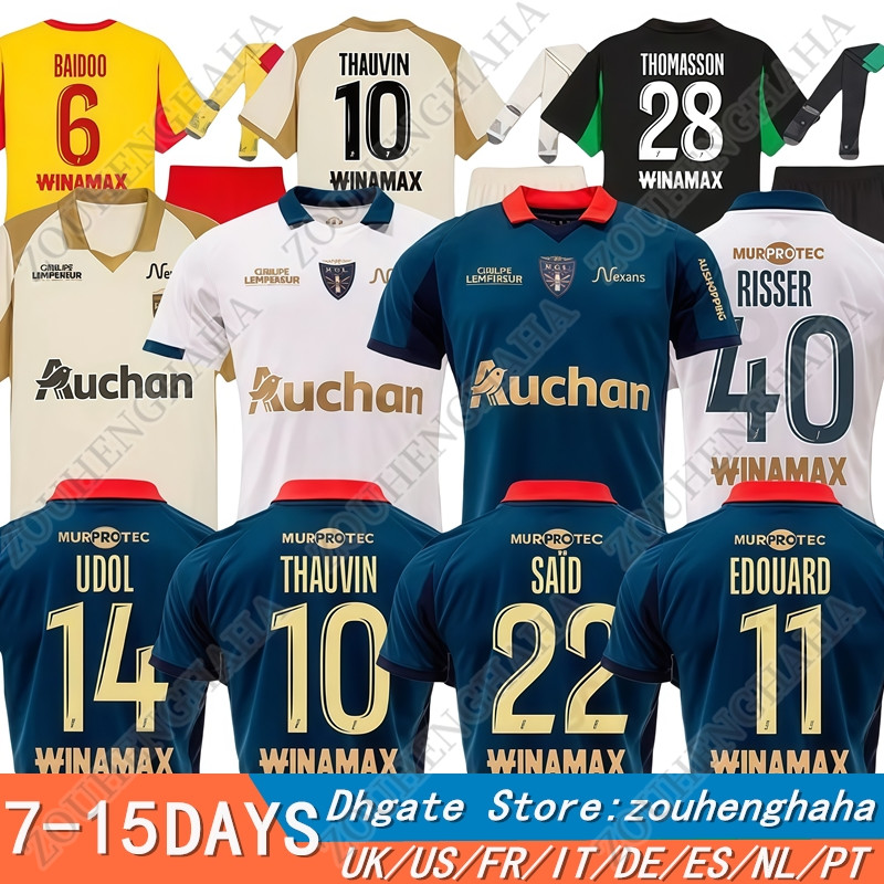 25 26 maillot RC Lens Soccer Jerseys Saint-Barbe special 2025 2026 Home Away Third Fans Men Kids Football Jersey Shirt Kit NZOLA SOTOCA KAKUTA FULGINI DIOUF GANAGO WAHI