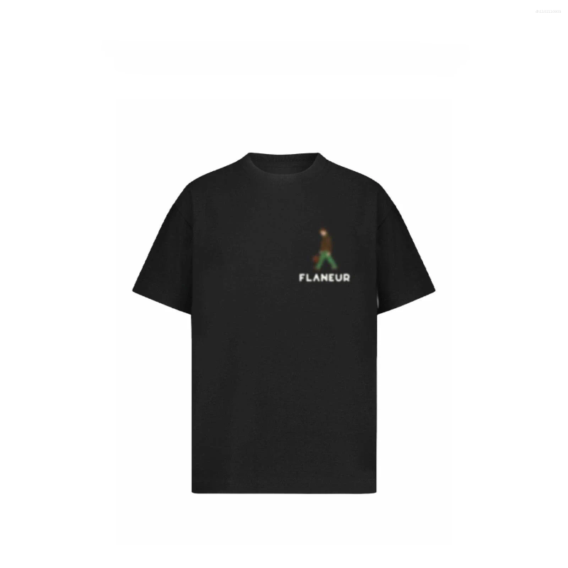 Men's T Shirts 2025 Flaneur Homme Floral Graphic Brand Pattern Printed T-shirts Summer Luxury Cotton Men 'and Women' Tops Tees