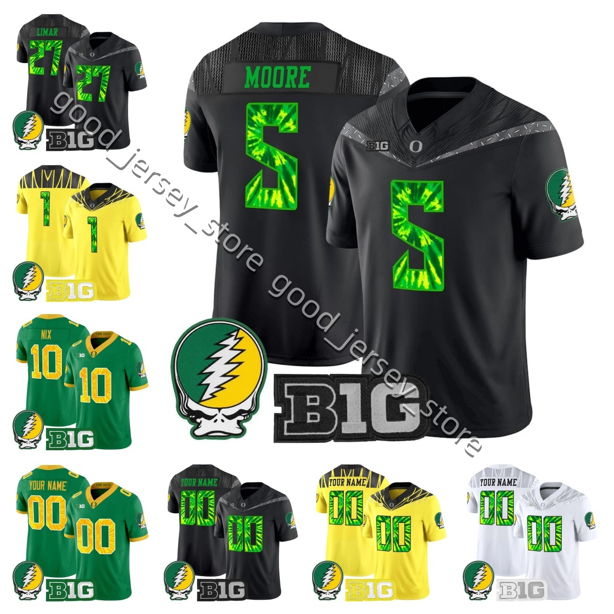 Oregon Ducks football College Football Jersey Bryce Boettcher Justin Herbert Marcus Mariota Stewart Matayo Uiagalelei 0 Bucky Irving Bo Nix Tez Johnson Dante Moore