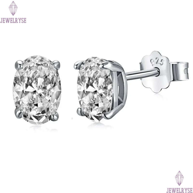 luxury diamond earring designer for woman 6-10mm 925 sterling silver white pink 5A zirconia square heart back stud jewelry earrings womens party frien