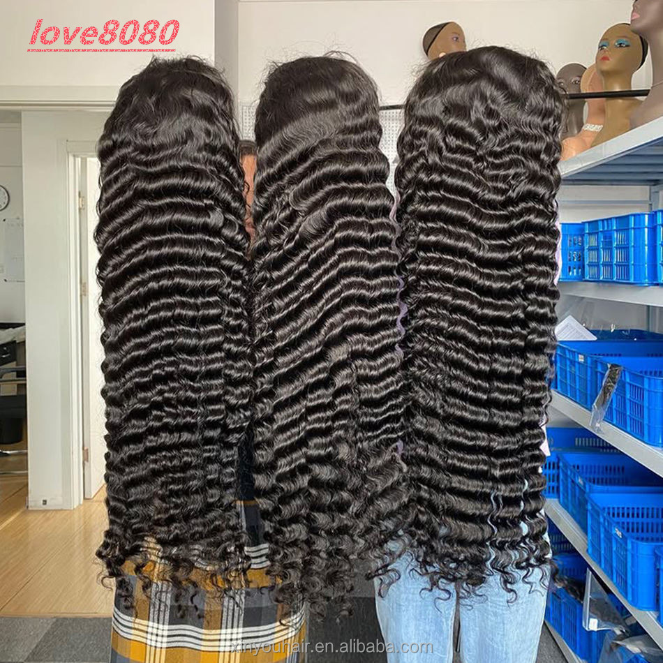 100 Vietnamese Human Hair Ocean Wavy Natural Color With Full Cuticle Aligned Full Length High Quality Raw Hair