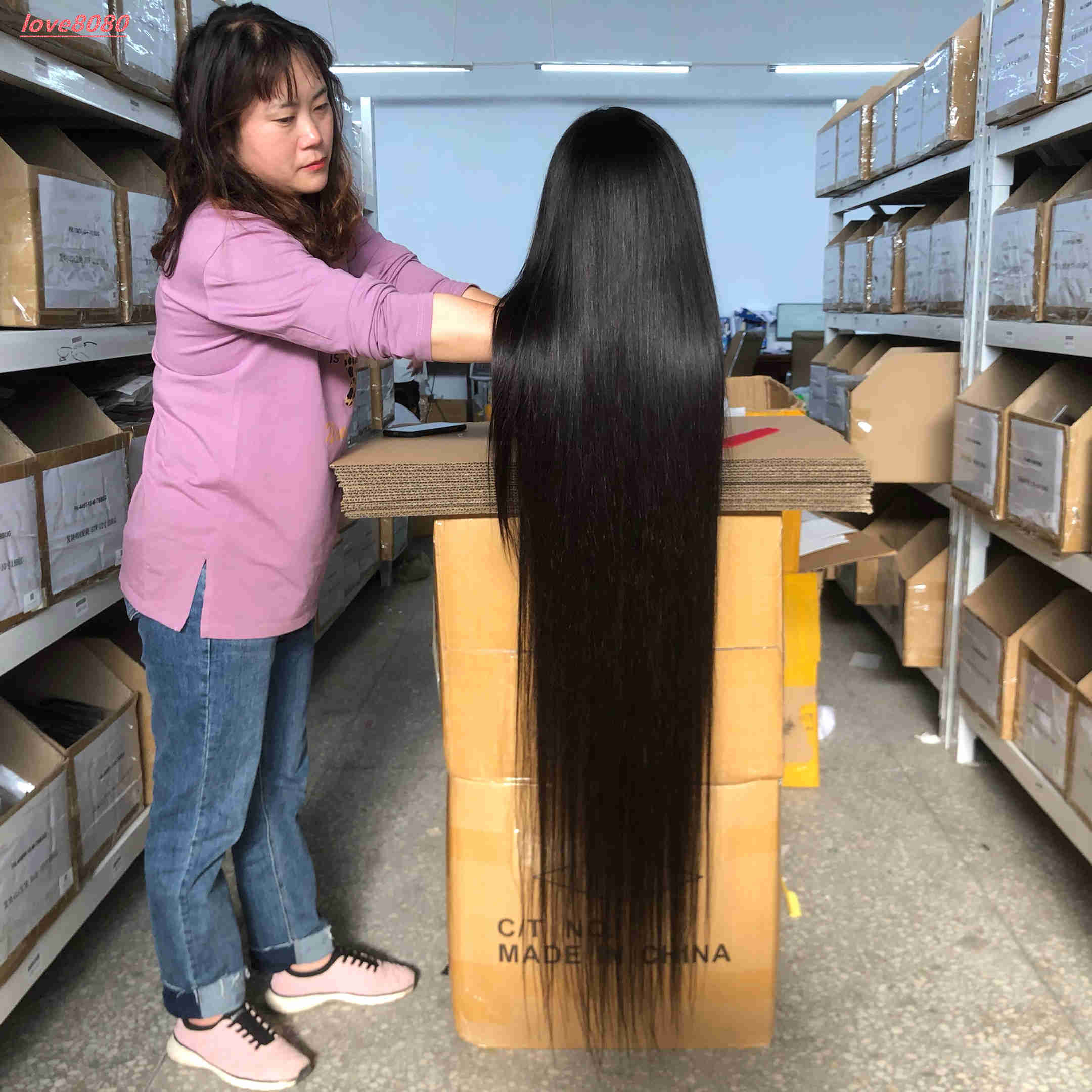 30 32 34 36 38 40 50 Inch Human Hair Wigs Glueless Full Hd Lace Wigs Precut Raw Cuticle Aligned Hair Unprocessed Lace Front Wigs