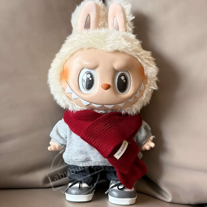 Original Quality Big Labubu 38Cm Doll The Monsters Walk By Fortune Best Of Luck Vinyl Plush Toy Gift For Festival