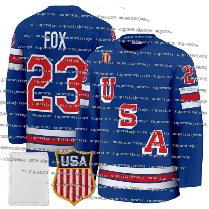 Personalized Custom Team USA 2026 Olympices Hockey Jersey Mens Matthew Tkachuk Clayton Keller J.T. Miller Jason Robertson Tage Thompson Cole Caufield 