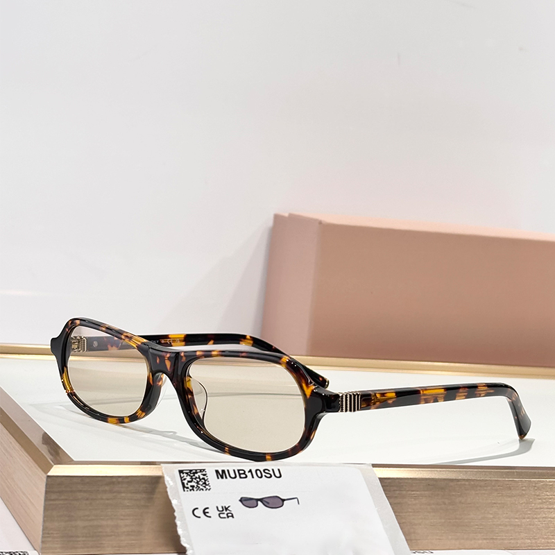 Designer sunglasses SMU luxury glasses case Outdoor UV protection B10SU sunglasses for women and men daily casual wear