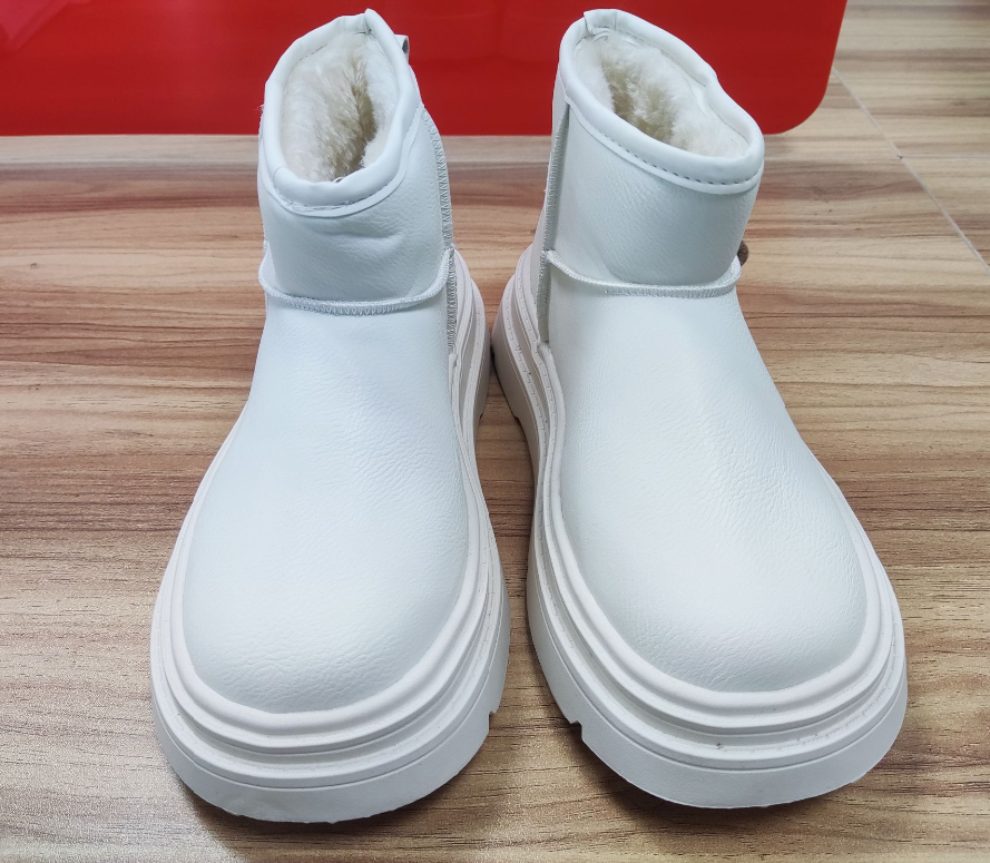 Fashion boots plush thick short boots thick soled cotton boots winter bread snow boots for women