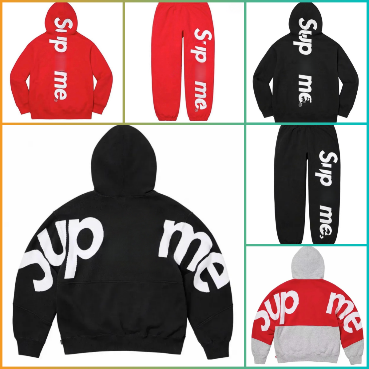 New Men's hoodie designer hoodies tops head y2k Hip hop 25FW womens Sweate street brand letter embroidery Supremely hoodie embroidery hoodie mens hoody plus