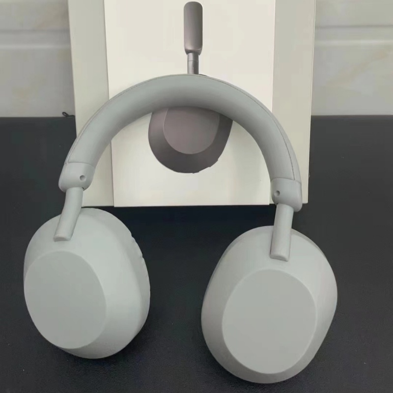 Wh-Xm5 Verdadeiro Fone De Ouvido Head Mounted Wireless Bluetooth Headphones Wireless Call Music Earphones Gaming Low Latency Headset Muhan