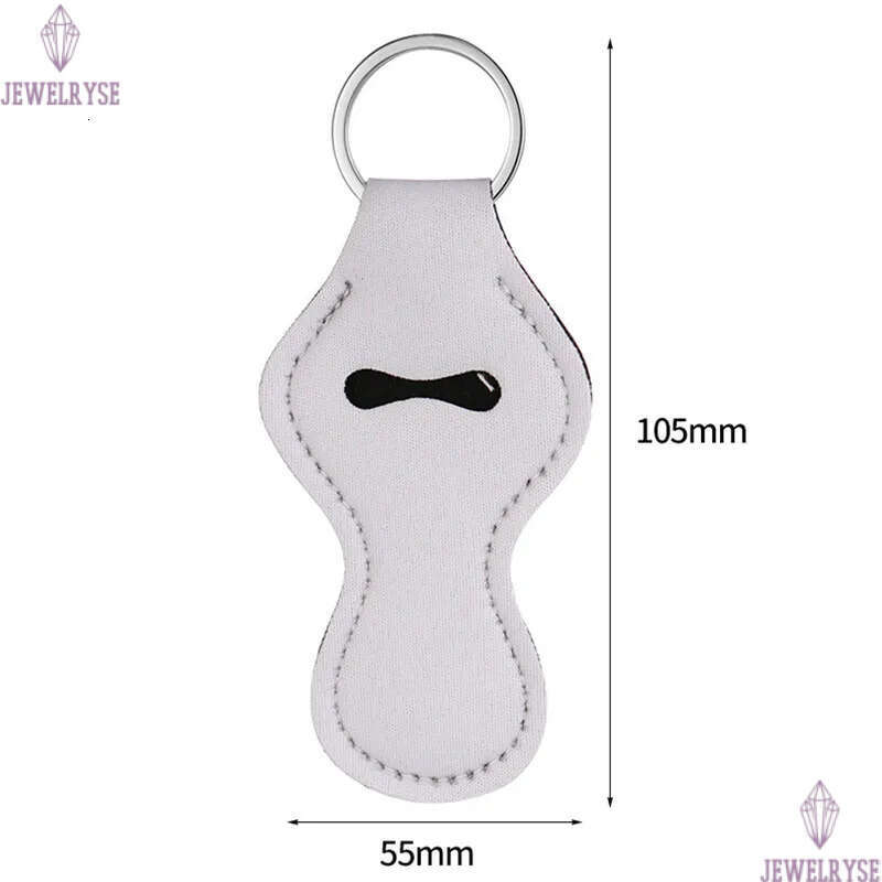2022 New Sublimation blank DIY keychains Neoprene Materials Fish Rectangle Bottle Shape designer keychain Lover Keychains Car Key Ring for Woman Man F