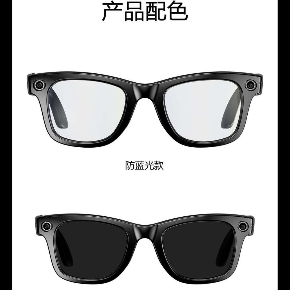 Famous Brand Famous Brand AI Smart Recording Bluetooth Camera HD W Photo Shooting Call Recognition Translation Glasses