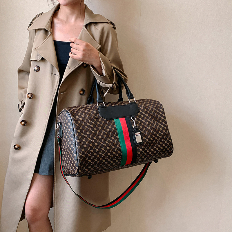 2025 Free Shipping Designer Women's New Color-Block Waterproof Travel Bag with Large Capacity - Gym & Business Organizer Bag for Fitness and Trav