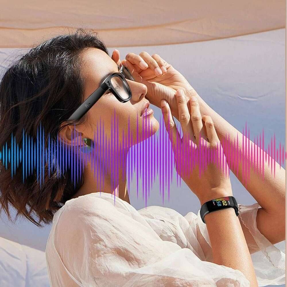 Famous Brand AI Smart With Camera HD Photo Shooting Anti Shake Video Call All Object Recognition Translation Glasses