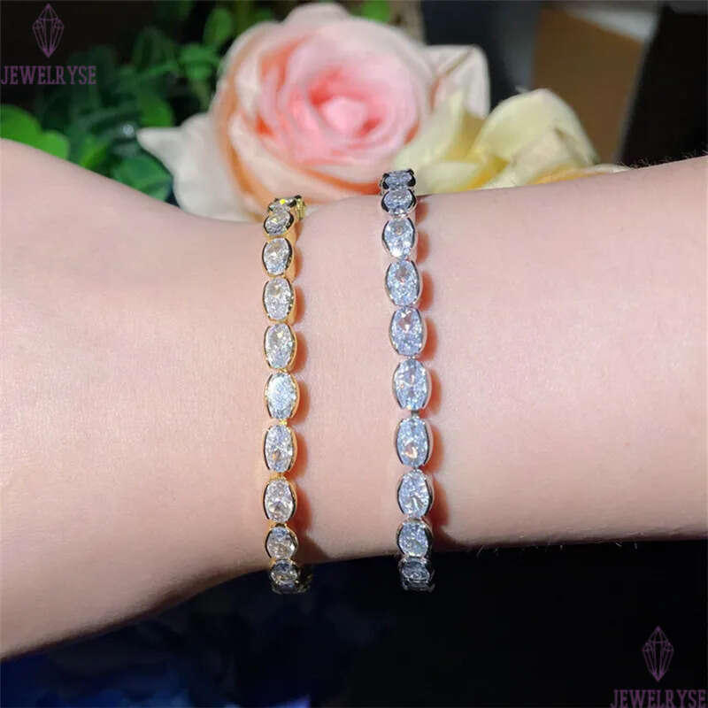 Charm Fashion AAA Cubic Zirconia Womens Tennis bracelet 18k Gold Silver Bracelets Copper Bracelet Luxury designer jewelry For Women Party Friend Teena