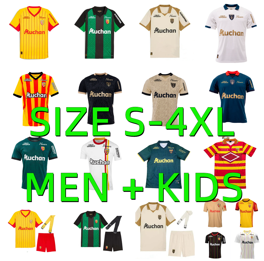 2025 2026 RC Lens frankowski soccer jerseys Saint-Barbe special WAHI MEDINA THAUVIN SOTOCA GRADIT 23 24 25 26 maillot foot Camisa de futebol Men kids kit football Shirt