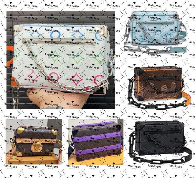 Women fashion 2025 New handbag designer bag luxurys Soft Trunk zip shoulder bags mini square tote wallet