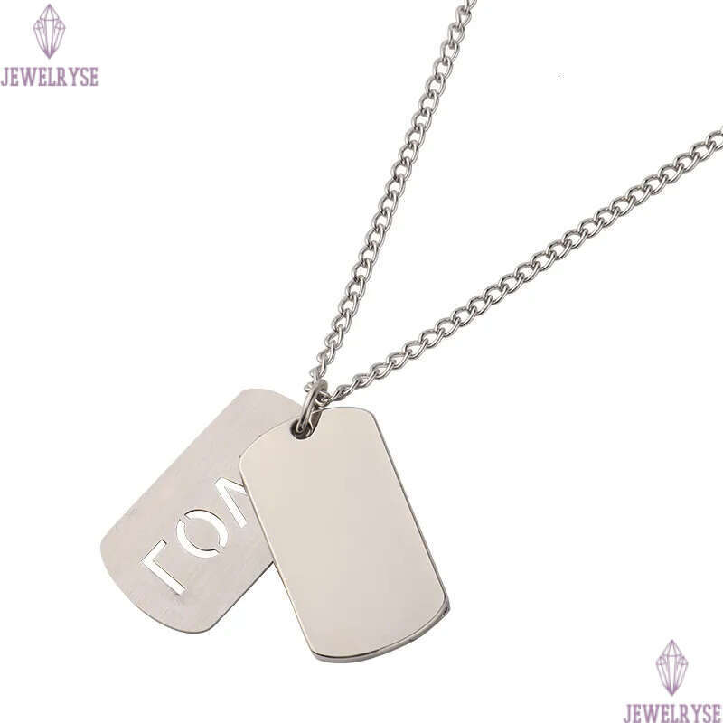 Fashion DIY Sublimation Blank Accessory Designer Necklace Woman Pierced LOVE Letters Jewelry Silver Plated Pendant Lovers Mens Necklaces Family Freind