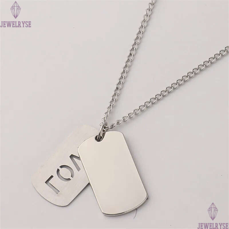 Fashion DIY Sublimation Blank Accessory Designer Necklace Woman Pierced LOVE Letters Jewelry Silver Plated Pendant Lovers Mens Necklaces Family Freind