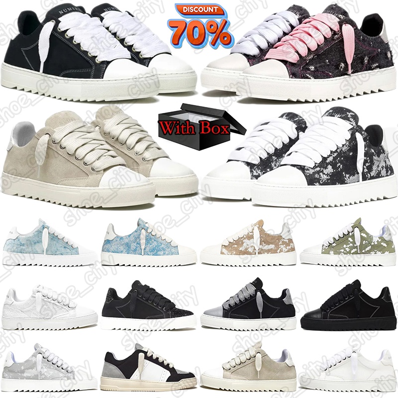 with box numeris designer sneakers atelier dress shoes women mens trainers chaussures luxurys platform sneaker flat leather rubber sole casual 35-47