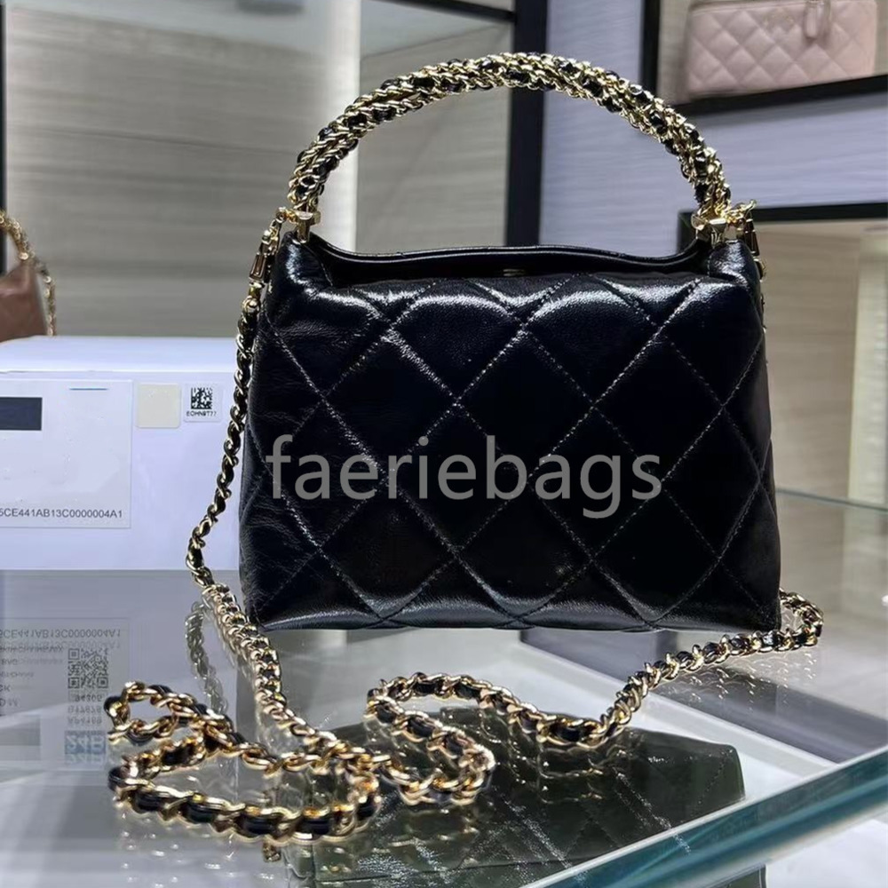 10a designer bag lunch box bag Hobo woven handbag Shell bag Genuine leather bag Chain can be disassembled Noble and elegant luxury bag mini bag purse bags wallet