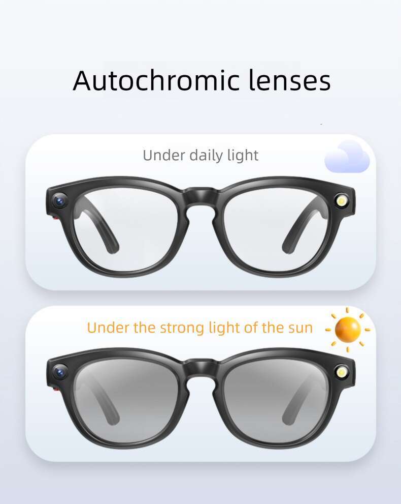 Famous Brand Famous Brand W HD Anti Shake Smart Recording Bluetooth Camera Photo Shooting Recognition Translation Glasses